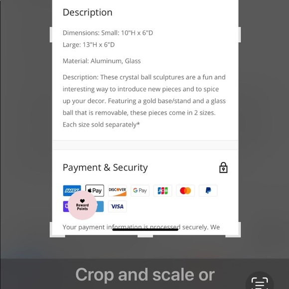 COPY - Nakasa Crystal Balls w/Stands Set of 2, Investment Decorative Pieces, NWT - Picture 5 of 10